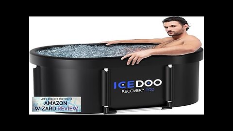 Upgrade XL 129 Gal Large Oval Ice Bath Tub for AthletesMultiple Layered Review