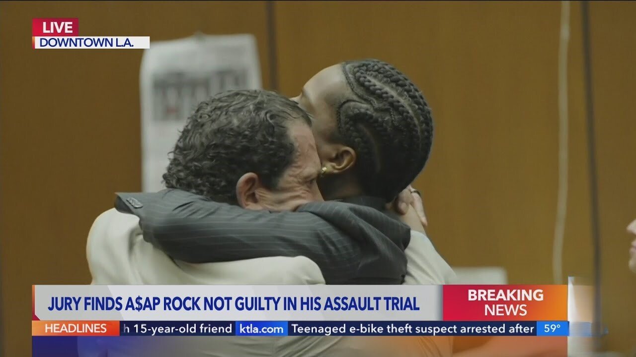 BREAKING NEWS: Rihanna's husband A$AP Rocky found NOT GUILTY!!