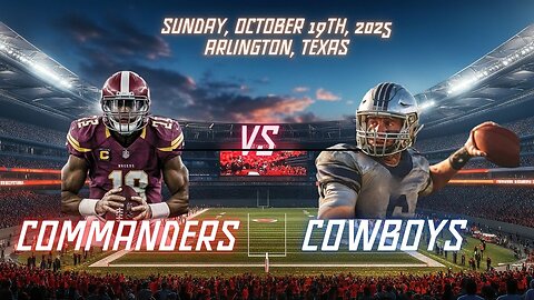 Washington Commanders @ Dallas Cowboys, Week 7, Diggin' Deeper Into the NFL