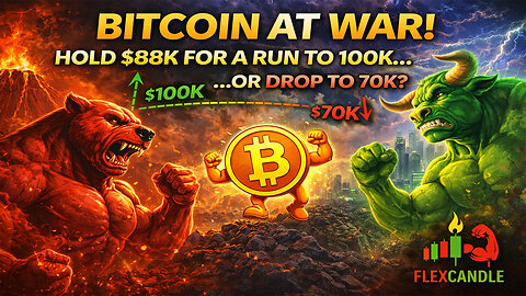 Bitcoin Holding Strong at $88K — Will It Break to $92K or Collapse to $70K? 🚨 EP. 241