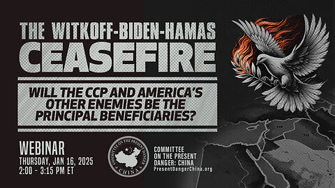 Webinar | The Witkoff-Biden-Hamas Ceasefire