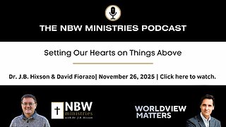 1377. Setting Our Hearts on Things Above