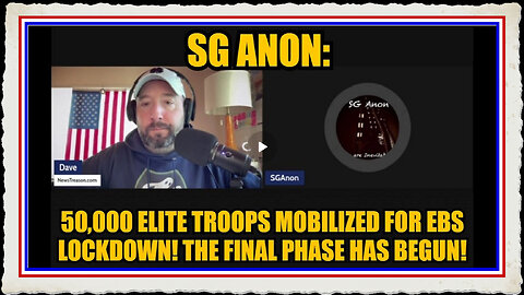 SG Anon 50,000 Elite Troops Mobilized For EBS Lockdown! The Final Phase Has Begun!