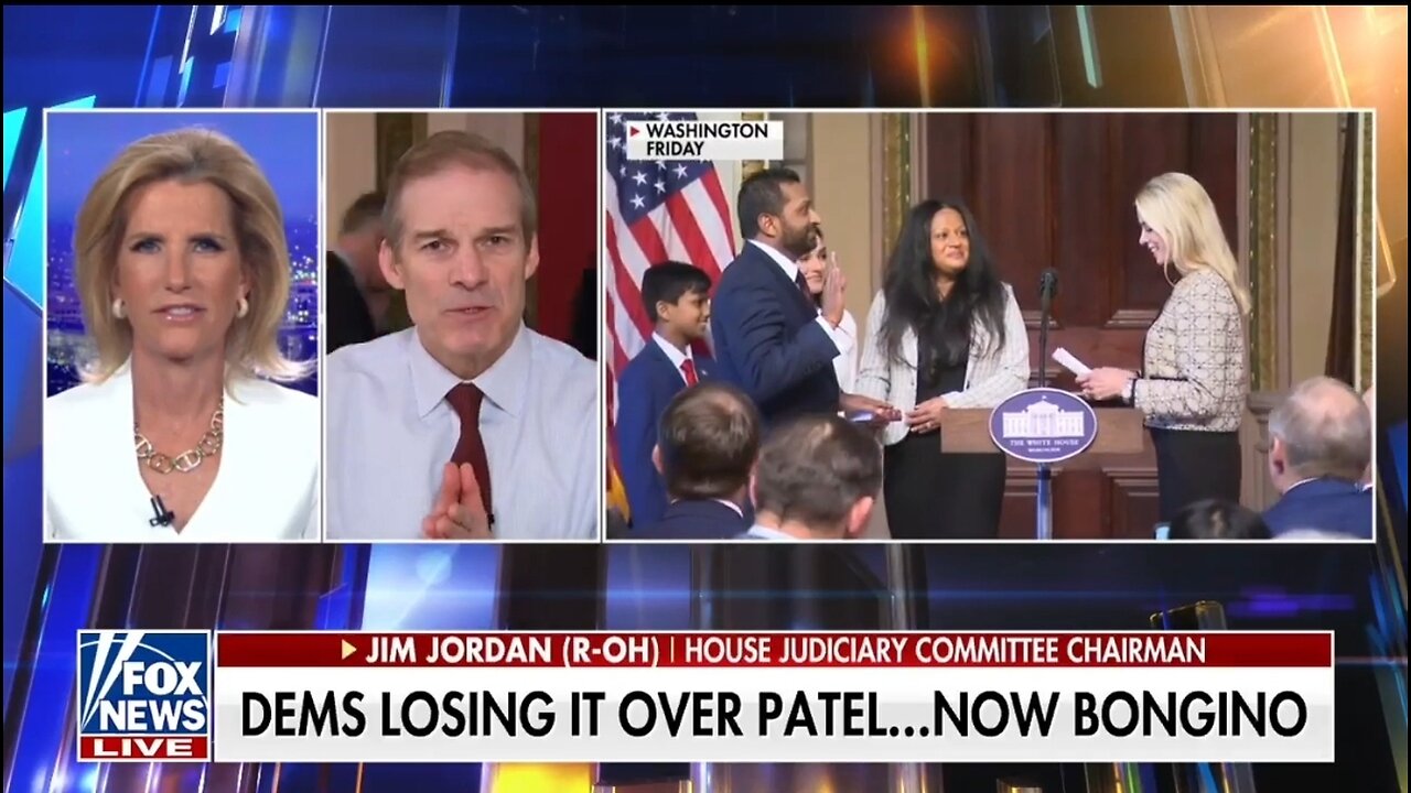 Rep Jim Jordan: Bongino's Exactly The Kind Of Guy The FBI Needs