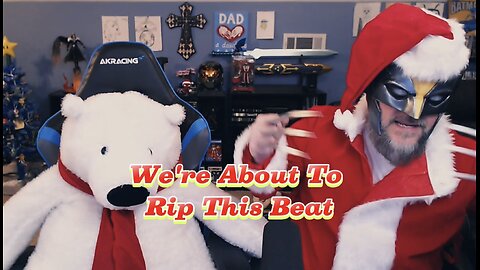 Santa Claws (Wolverine) and Salty Bear Christmas Rap