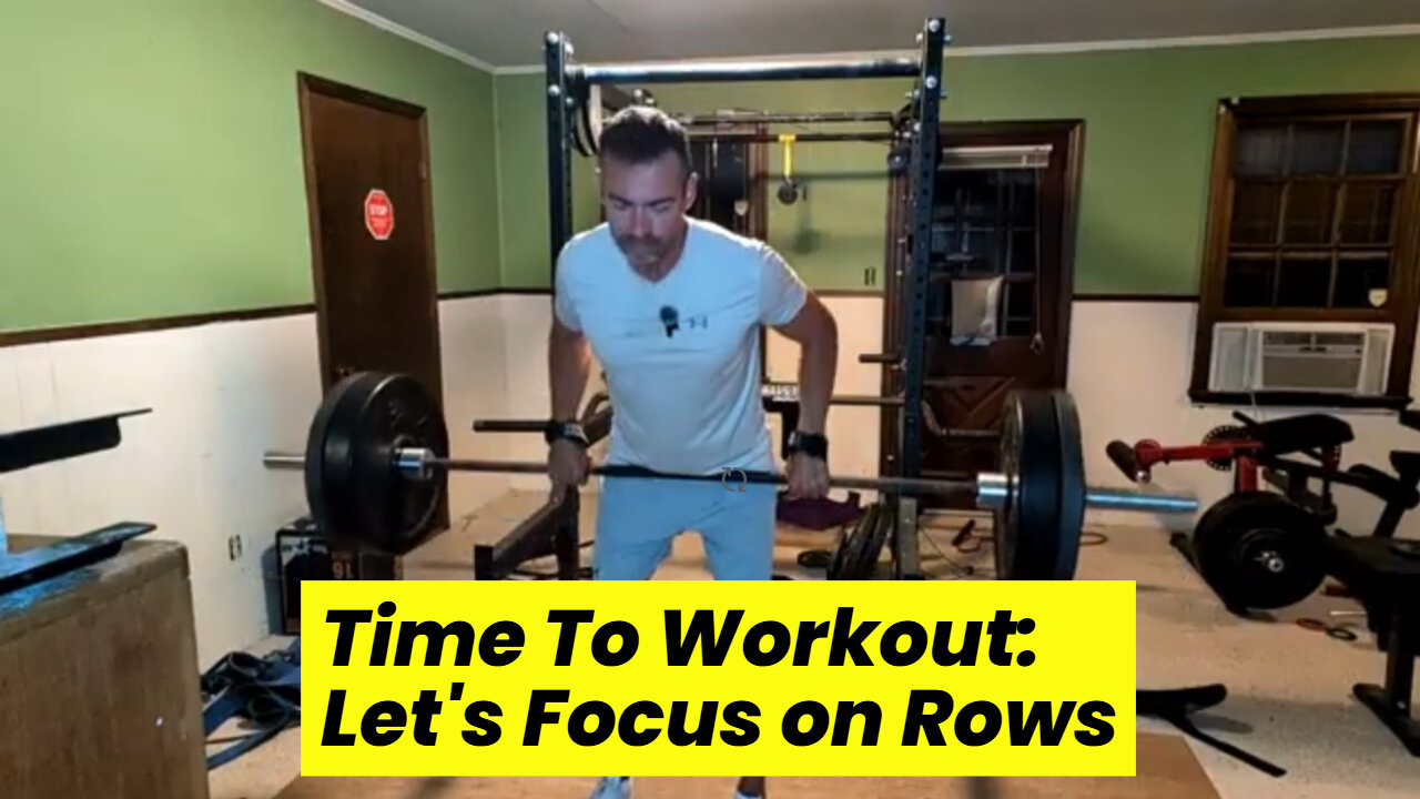 Build A Big Back With Rows