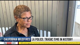 LA Mayor Ignores Reporter Demanding Answers About Palisades Wildfires