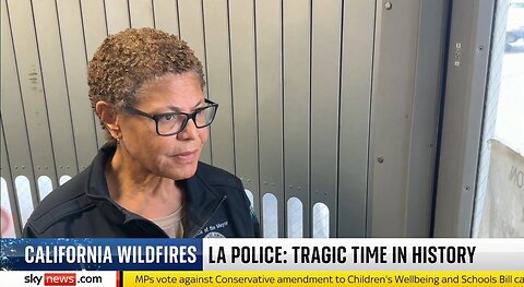 LA Mayor Ignores Reporter Demanding Answers About Palisades Wildfires