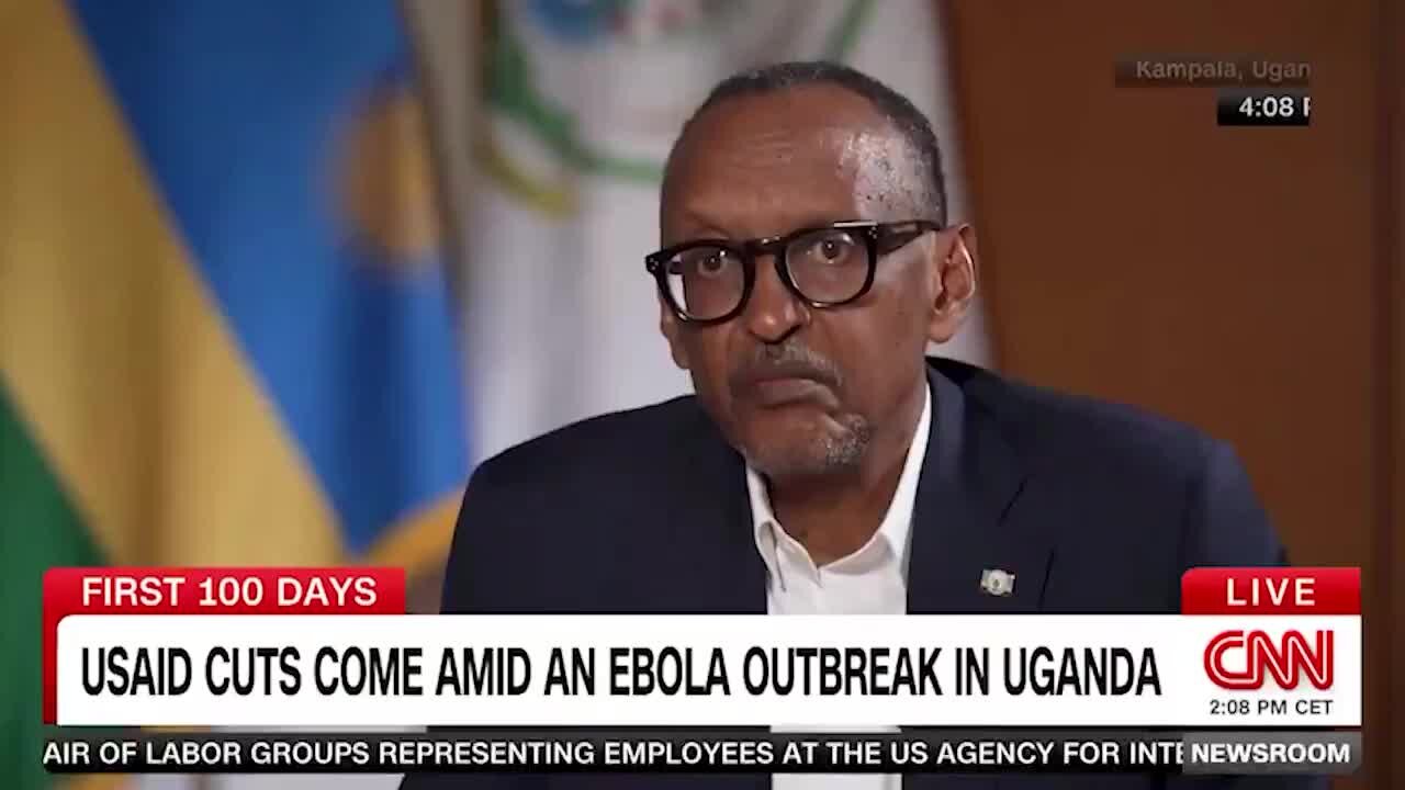 President of Rwanda on USAID Funds Ending: ‘I Completely Agree with [Trump] on Many Things … We Might Learn Some Lessons’