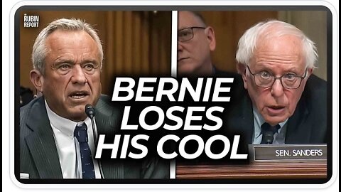 Watch Bernie's Face When RFK Jr. Exposes Him as a Fraud