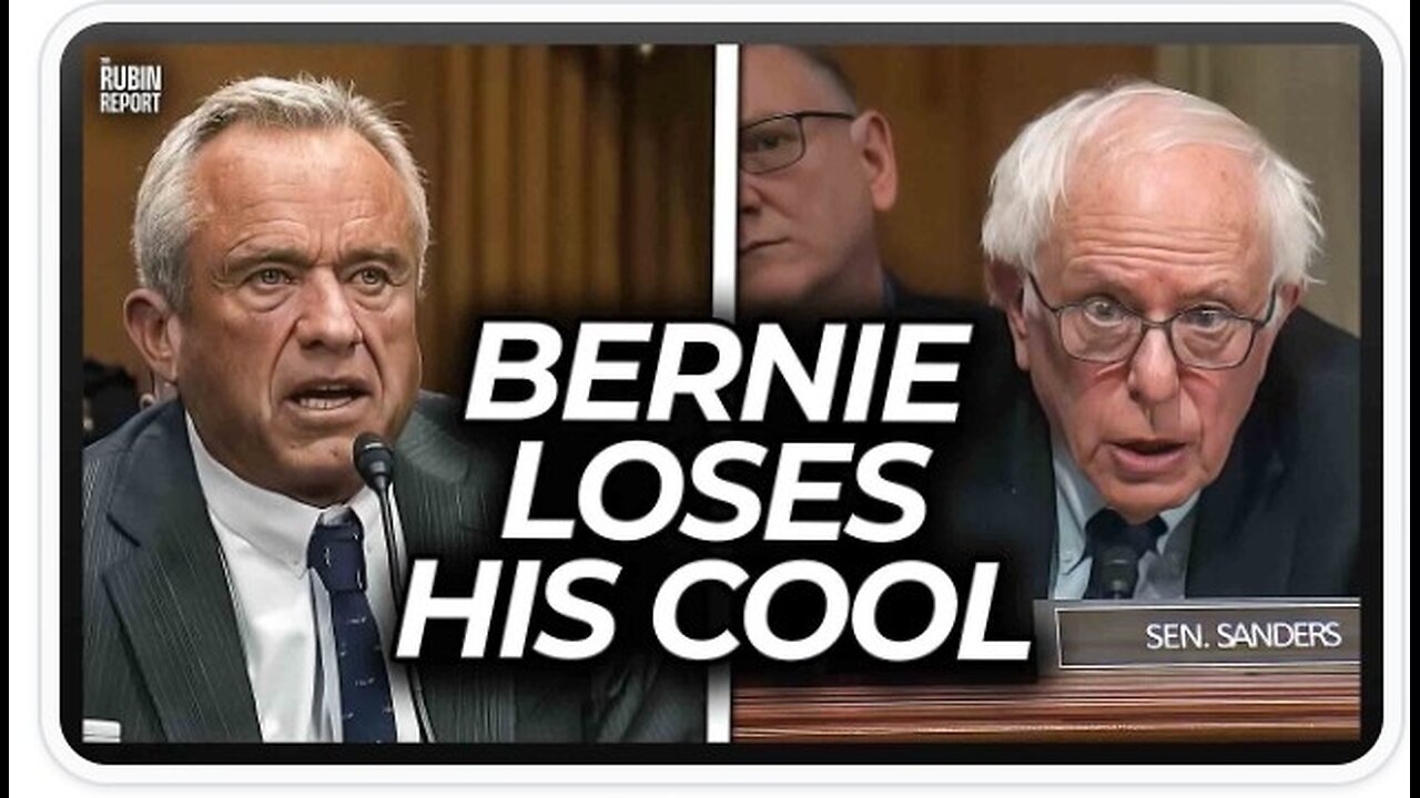 Watch Bernie's Face When RFK Jr. Exposes Him as a Fraud