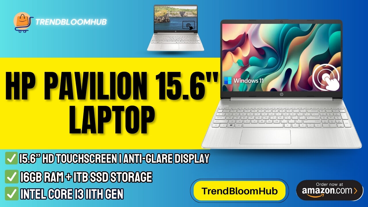 🚀 Upgrade Your Tech Game with the HP Pavilion 15.6” Laptop!