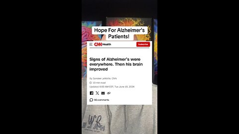 Hope For Alzheimer’s Patients!