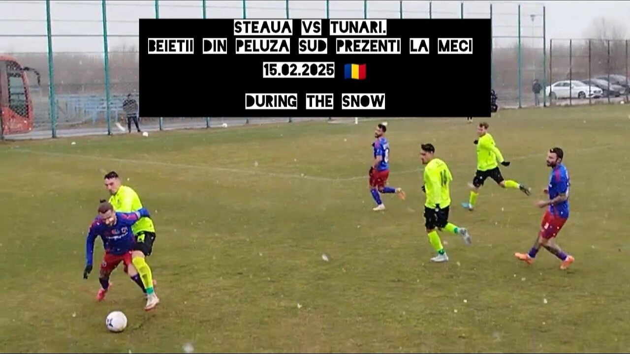 Steaua vs Tunari. Beietii din Peluza Sud prezenti la meci 15.02.2025 ⚽ 🏟️ 🇷🇴