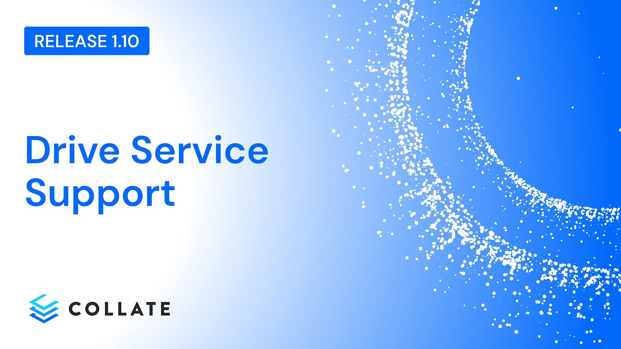 Drive Service Support (v1.10)