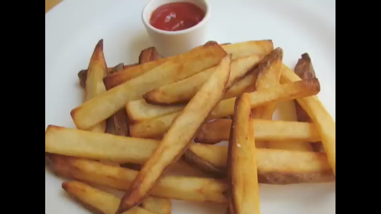 French fries -how to make crispy french fries