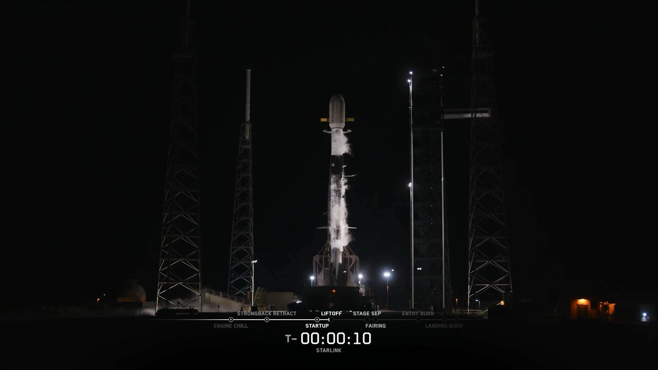 SPACEX SUCCESSFULLY LAUNCHES, THE STARLINK GROUP (6-79) MISSION.