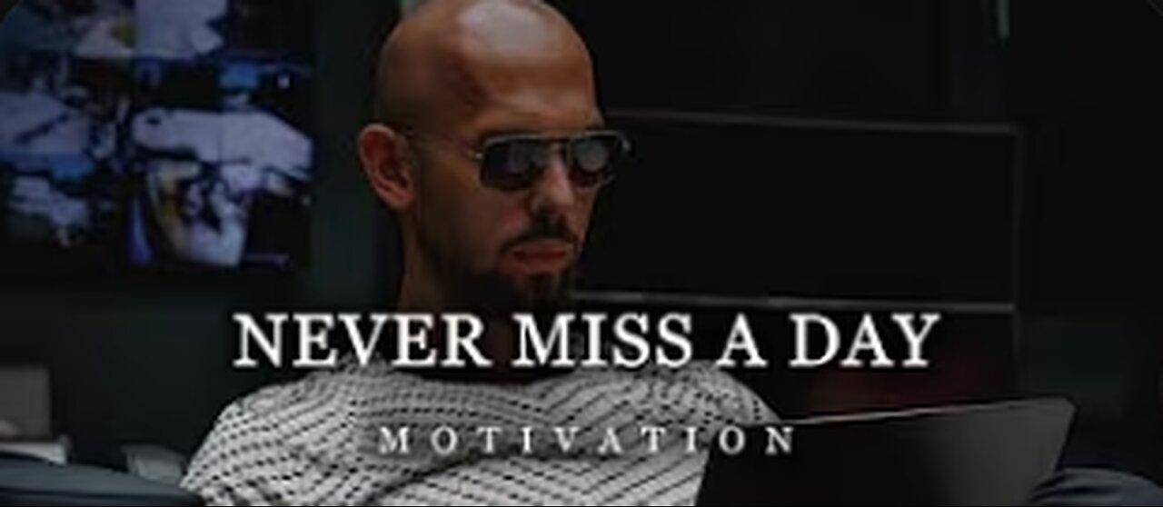 TATE DISCIPLINE : Never Miss A Day | Motivational Video