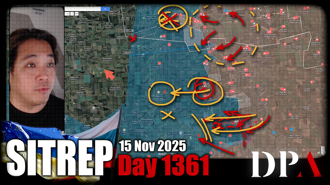 [ Ukraine SITREP ] HULYAIPOLE COLLAPSE NOT STOPPING!!! Two prong offensives at Komar Front!