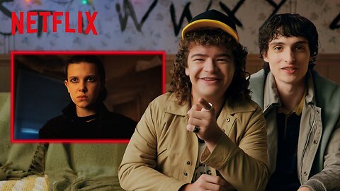 Gaten & Finn Revisit the Moment Eleven Returned in Season 2 | Stranger Things | Netflix