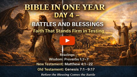 🌅Day 4 — "Battles and Blessings." Faith That Stands Firm in Testing