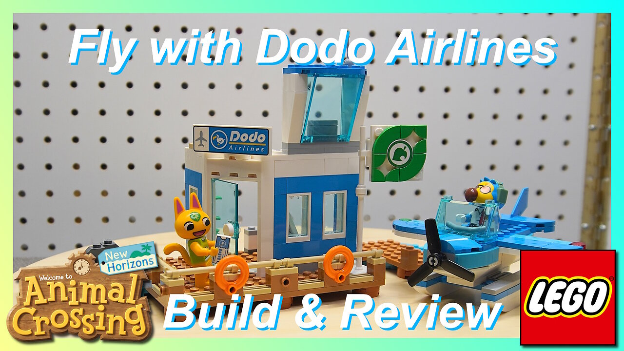 Lego Animal Crossing Fly with Dodo Airlines (Build & Review)