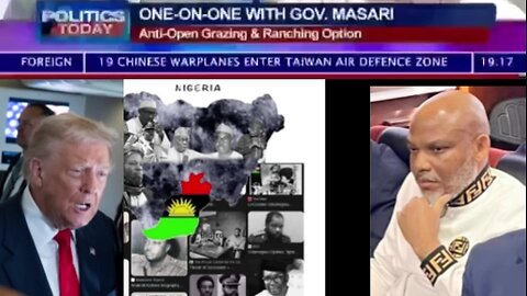 Gov. Masari Exposes Fulani Militias | Trump’s Genocide Warning & Anti-Open Grazing Debate