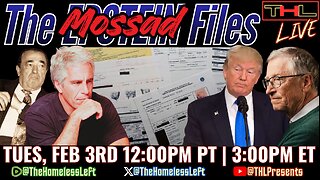 Epstein Files Prove Mossad Ops & STILL No One's Going to Jail, Israel Attacks Rafah, ICE Out Protests, Chris Cuomo Says 'I'm Sorry' | THL LIVE Tues, Feb 3rd 12pm pst