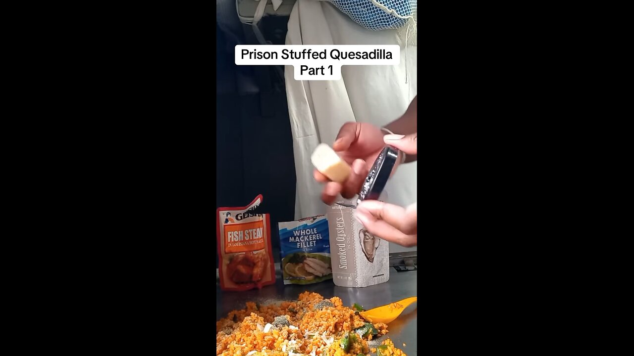 Prison Style Stuffed Quesadillas Part 1