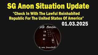 SG Anon Update Jan 3: Check In With The Lawful Reinhabited Republic For The United States Of America