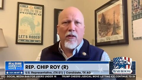 Rep Chip Roy: WE ARE AT WAR & the Islamification of Texas is the Goal of the Enemy