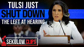 Tulsi Gabbard Just Shut Down the Left at Senate Confirmation Hearing