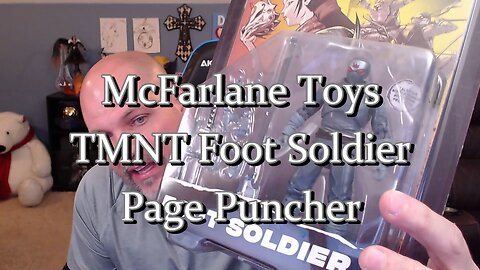 McFarlane Toys TMNT Foot Soldier Page Puncher