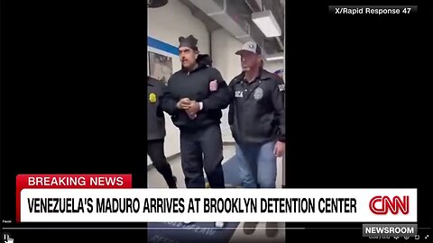 Maduro arrives at the Metropolitan Detention Center in Brooklyn