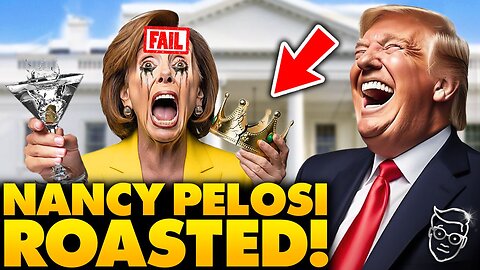 Nancy Pelosi FAILS in Cringe ‘No Kings’ Protest Video with Plastic Crown | White House WRECKS Her...