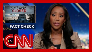 Abby Phillip fact-checks Trump claim at center of shutdown