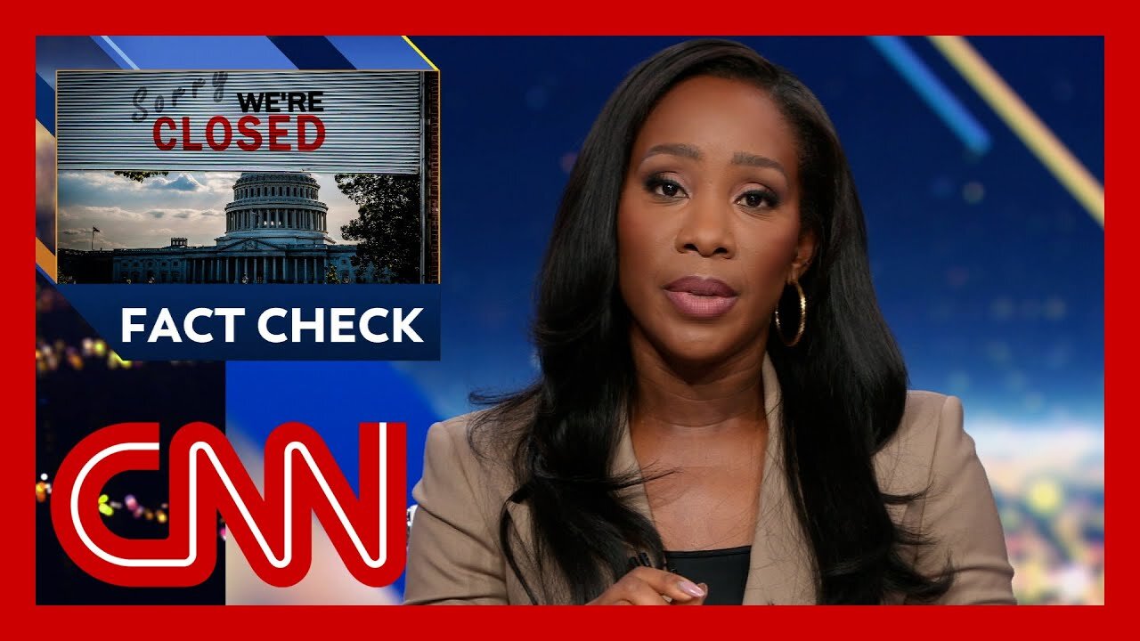 Abby Phillip fact-checks Trump claim at center of shutdown