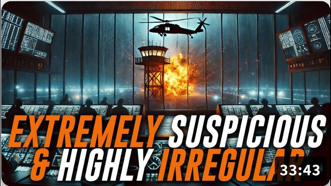 BREAKING EXCLUSIVE: The DC Helicopter Disaster Is Extremely Suspicious & Beyond Highly Irregular