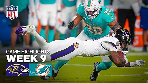 Baltimore Ravens vs Miami Dolphins game highlights