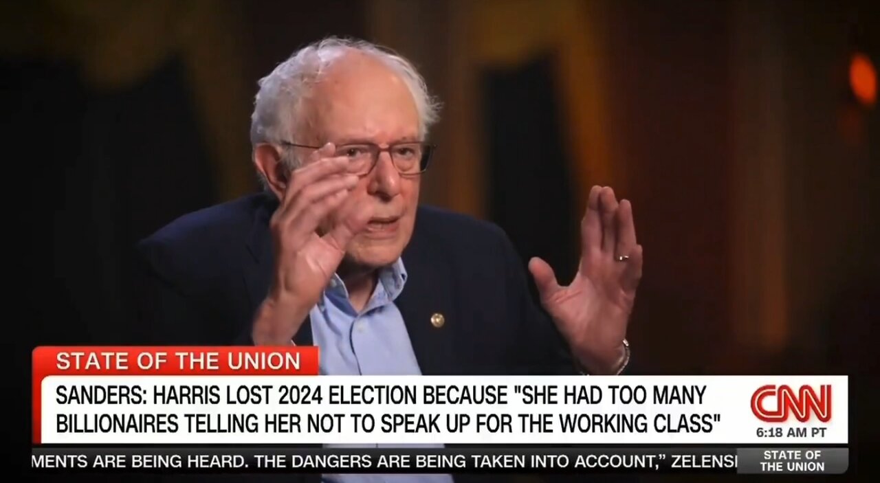 Bernie explains why Kamala lost