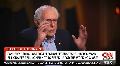 Bernie explains why Kamala lost