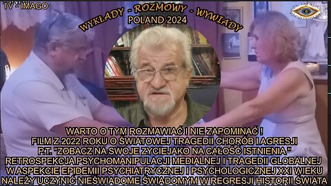 ZOBACZ NA SWOJE ZYCIE JAKO NA CAŁOŚC ISTNIENIA. FILM Z 2022 ROKU O SWIATOWEJ TRAGEDII CHOROB I AGRESJI.