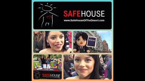JENNA ORTEGA ⭐️ signed Wednesday doll donated to homeless charity Operation SafeHouse Of The Desert