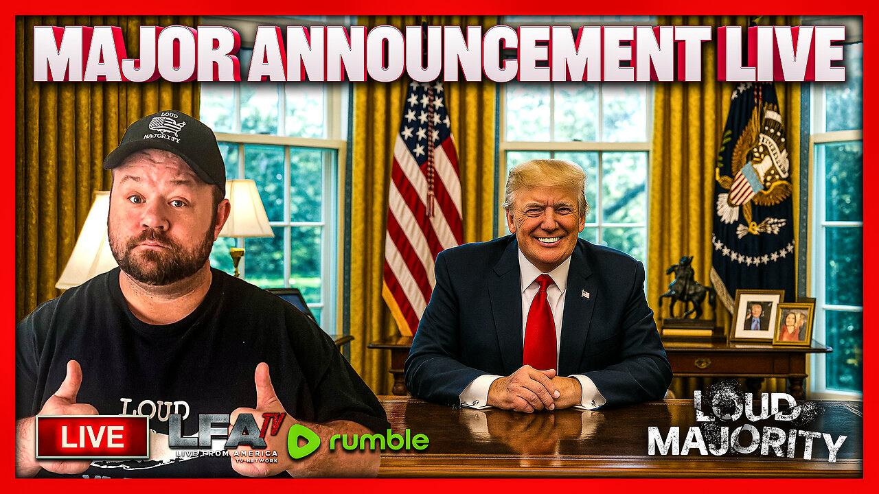 TRUMP MAKES MAJOR ANNOUCEMENT FROM THE WHITE HOUSE! | LOUD MAJORITY 12.3.25 3PM