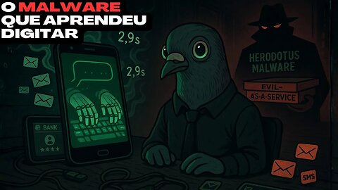 📰Herodotus: o malware que aprendeu a digitar como gente (e burla até antivírus)
