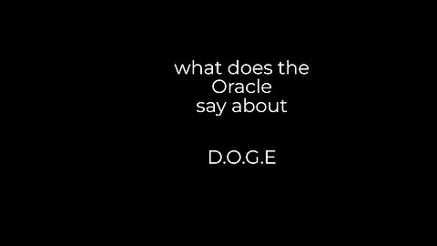 D.O.G.E. -- what do we need to know