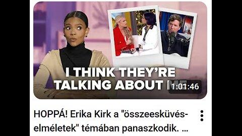 Erika Kirk ,,összeesküvés-elméletek" témában panaszkodik. Candace 278. rész MAGYAR FELIRATTAL