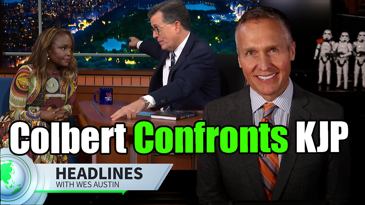 Stephen Colbert Confronts Karine Jean-Pierre Over Biden’s Mental Decline