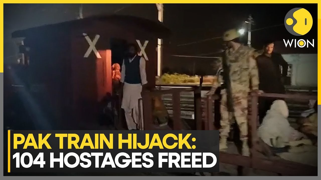 Pakistan Train Hijack: 104 Hostages Freed, 20 Terrorists & 12 Soldiers Killed | World News | WION