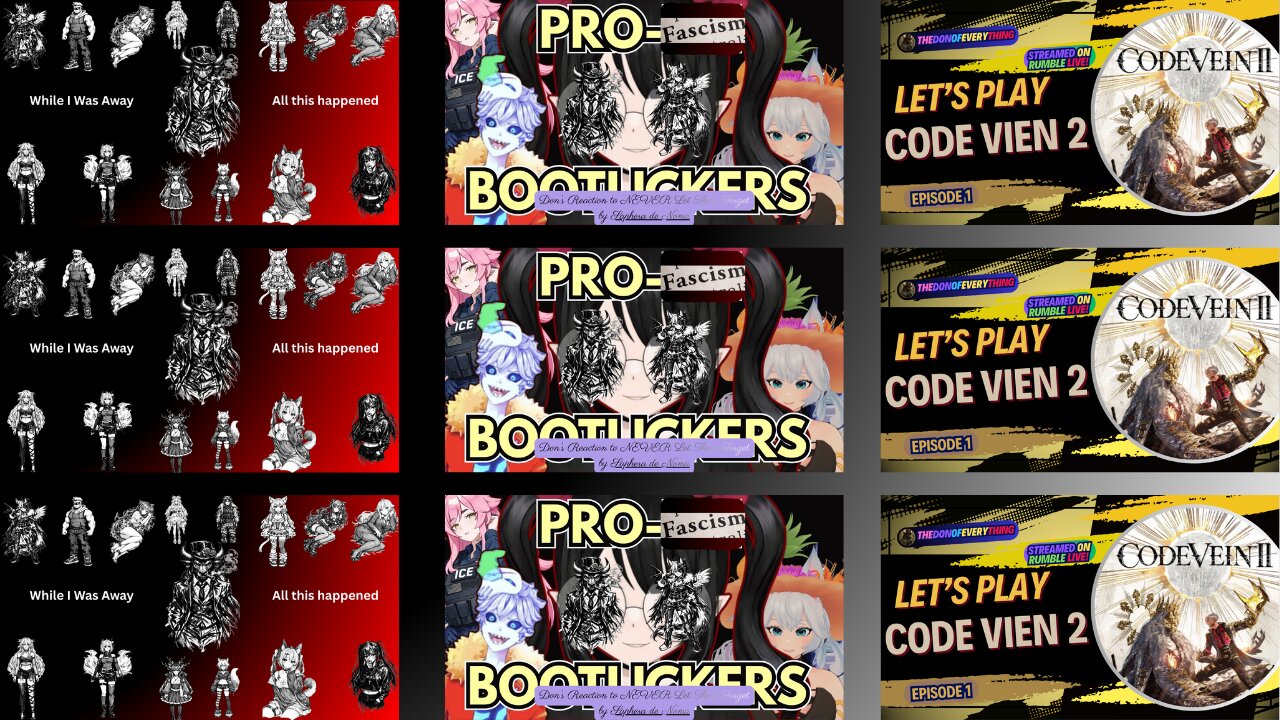 Twitter drama recap | Saphera de Noma reaction | Let's Play Code Vein 2 | Part 1 | LIVE ON RUMBLE!